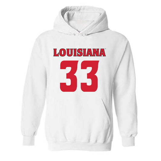 Louisiana - NCAA Football : Alexander Spencer - Sports Shersey Hooded Sweatshirt-0