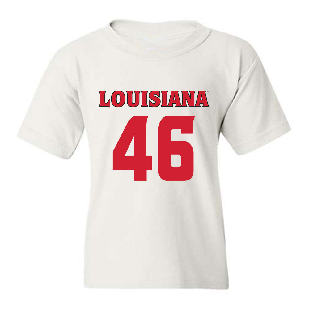 Louisiana - NCAA Football : Lake Bates - Sports Shersey Youth T-Shirt-0
