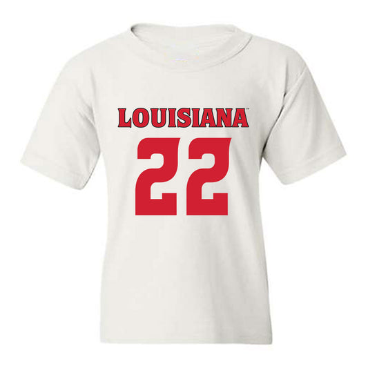 Louisiana - NCAA Football : Anthony Reagan Jr. - Sports Shersey Youth T-Shirt-0