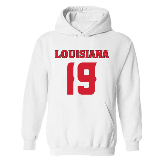 Louisiana - NCAA Football : Luke Green - Sports Shersey Hooded Sweatshirt-0
