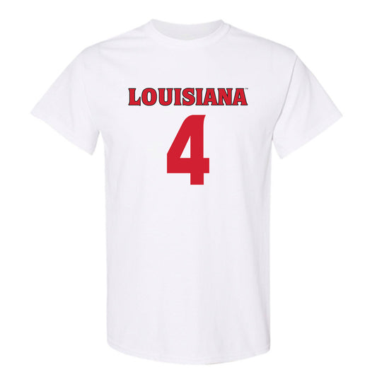 Louisiana - NCAA Football : Trenton Chaney - Sports Shersey T-Shirt-0