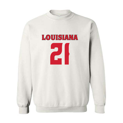 Louisiana - NCAA Football : Maurion Eleam - Sports Shersey Crewneck Sweatshirt-0