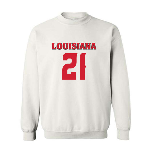 Louisiana - NCAA Football : Maurion Eleam - Sports Shersey Crewneck Sweatshirt-0