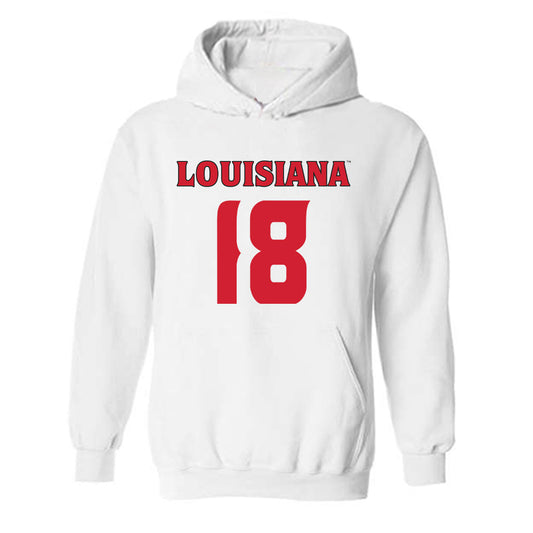 Louisiana - NCAA Football : Khristian Mackintrush - Sports Shersey Hooded Sweatshirt-0