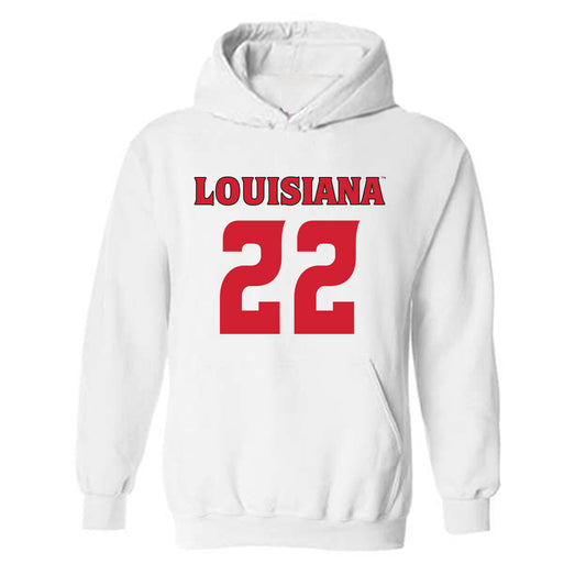 Louisiana - NCAA Football : Anthony Reagan Jr. - Sports Shersey Hooded Sweatshirt-0