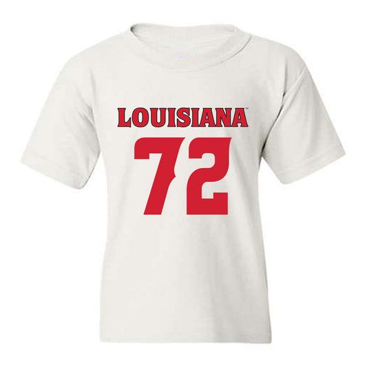 Louisiana - NCAA Football : J'Marion Gooch - Sports Shersey Youth T-Shirt-0
