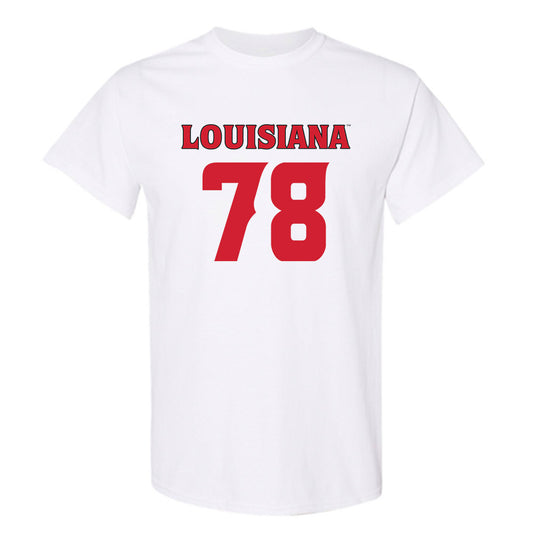 Louisiana - NCAA Football : Michael Bowens Jr. - Sports Shersey T-Shirt-0