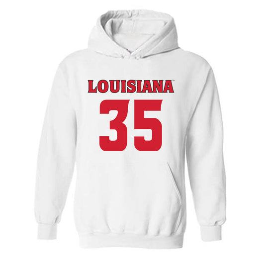 Louisiana - NCAA Football : Collin Jacob - Sports Shersey Hooded Sweatshirt-0