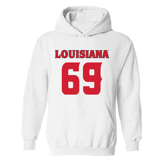 Louisiana - NCAA Football : Jaivale Mays-Hudson - Sports Shersey Hooded Sweatshirt-0