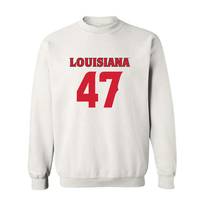 Louisiana - NCAA Football : Maurice Brown Jr. - Sports Shersey Crewneck Sweatshirt-0
