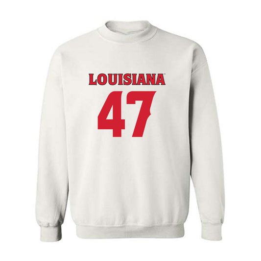 Louisiana - NCAA Football : Maurice Brown Jr. - Sports Shersey Crewneck Sweatshirt-0