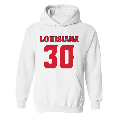 Louisiana - NCAA Football : Julius Harper - Sports Shersey Hooded Sweatshirt-0