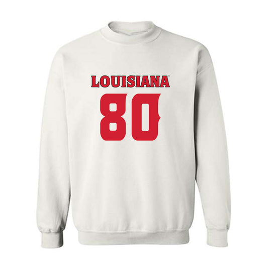 Louisiana - NCAA Football : Jayden Lewis - Sports Shersey Crewneck Sweatshirt-0