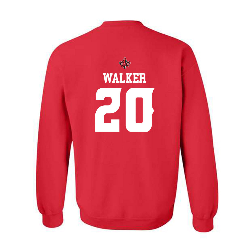 Louisiana - NCAA Football : Braylon Walker - Sports Shersey Crewneck Sweatshirt-1