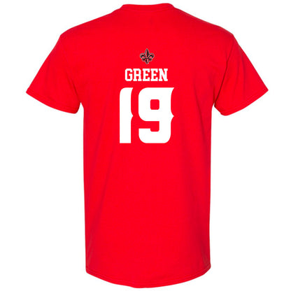 Louisiana - NCAA Football : Luke Green - Sports Shersey T-Shirt-1