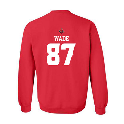 Louisiana - NCAA Football : KeDarius Wade - Sports Shersey Crewneck Sweatshirt-1