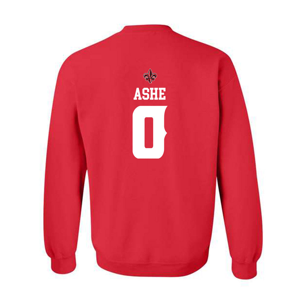 Louisiana - NCAA Football : Priest Ashe - Sports Shersey Crewneck Sweatshirt-1