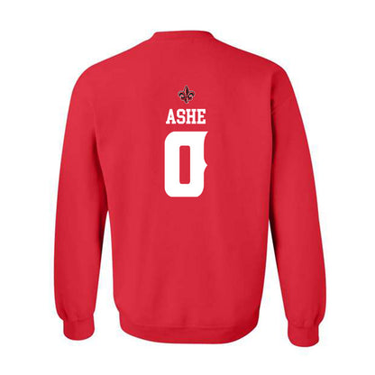 Louisiana - NCAA Football : Priest Ashe - Sports Shersey Crewneck Sweatshirt-1