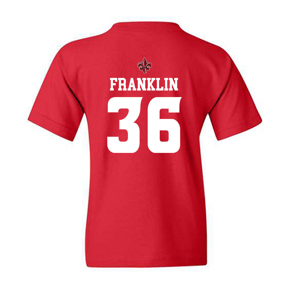 Louisiana - NCAA Football : Devin Franklin - Sports Shersey Youth T-Shirt-1