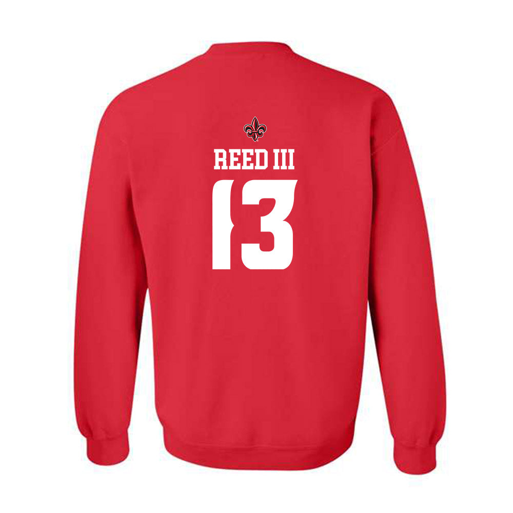 Louisiana - NCAA Football : Curley Reed III - Sports Shersey Crewneck Sweatshirt-1