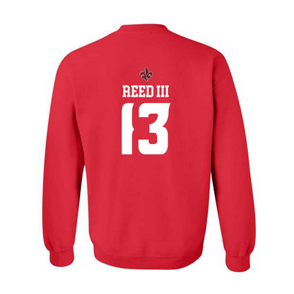 Louisiana - NCAA Football : Curley Reed III - Sports Shersey Crewneck Sweatshirt-1