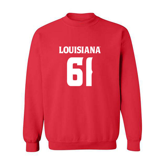 Louisiana - NCAA Football : Jayce Mitchell - Sports Shersey Crewneck Sweatshirt-0