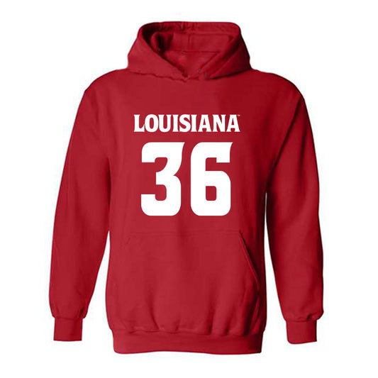 Louisiana - NCAA Football : conor Mcpherson - Sports Shersey Hooded Sweatshirt-0