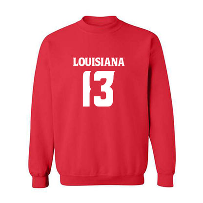 Louisiana - NCAA Football : Curley Reed III - Sports Shersey Crewneck Sweatshirt-0