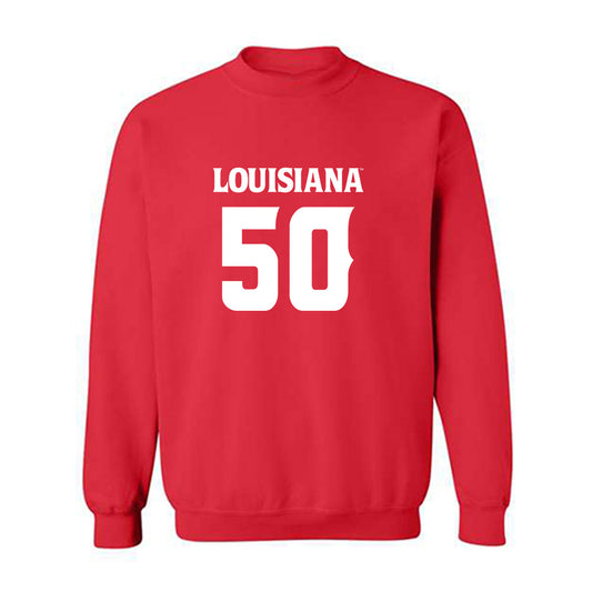 Louisiana - NCAA Football : Cooper Fordham - Sports Shersey Crewneck Sweatshirt-0