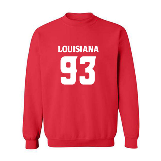 Louisiana - NCAA Football : Brodrick Stewart - Sports Shersey Crewneck Sweatshirt-0
