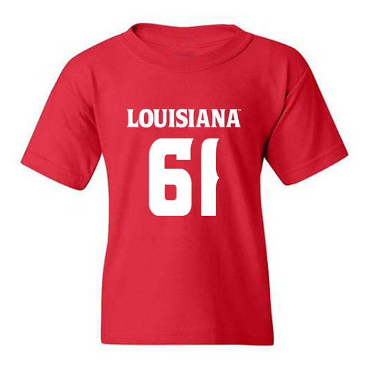 Louisiana - NCAA Football : Jayce Mitchell - Sports Shersey Youth T-Shirt-0