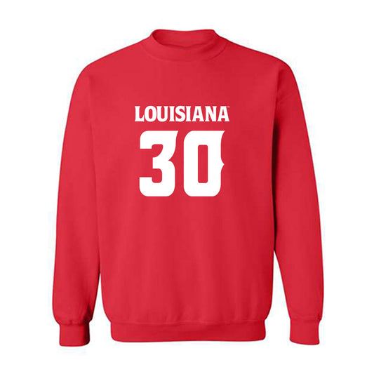 Louisiana - NCAA Football : Ethan Veal - Sports Shersey Crewneck Sweatshirt-0