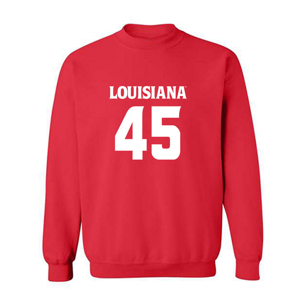 Louisiana - NCAA Football : Patrick Gosslee - Sports Shersey Crewneck Sweatshirt-0