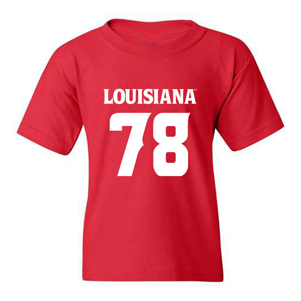 Louisiana - NCAA Football : Michael Bowens Jr. - Sports Shersey Youth T-Shirt-0