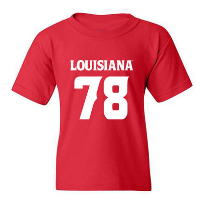 Louisiana - NCAA Football : Michael Bowens Jr. - Sports Shersey Youth T-Shirt-0