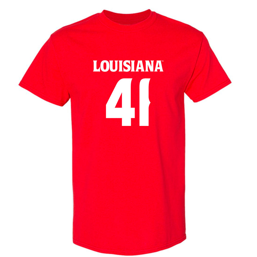 Louisiana - NCAA Football : Chase Edwards - Sports Shersey T-Shirt-0