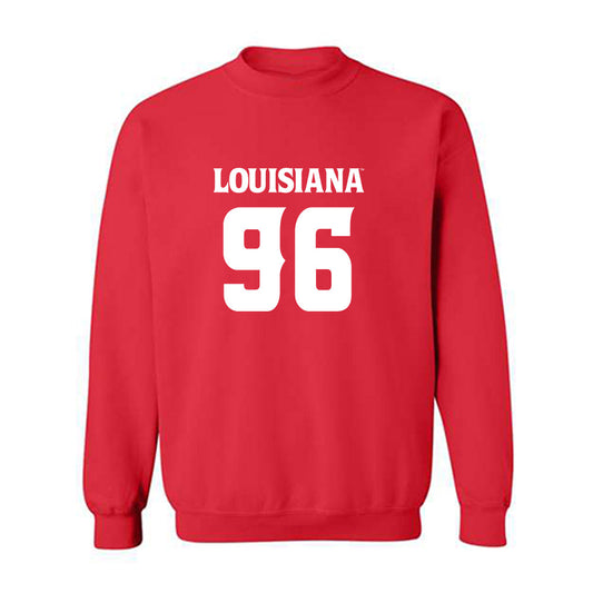Louisiana - NCAA Football : Chase Howard - Sports Shersey Crewneck Sweatshirt-0