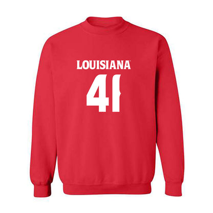 Louisiana - NCAA Football : Chase Edwards - Sports Shersey Crewneck Sweatshirt-0