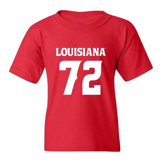 Louisiana - NCAA Football : J'Marion Gooch - Sports Shersey Youth T-Shirt-0