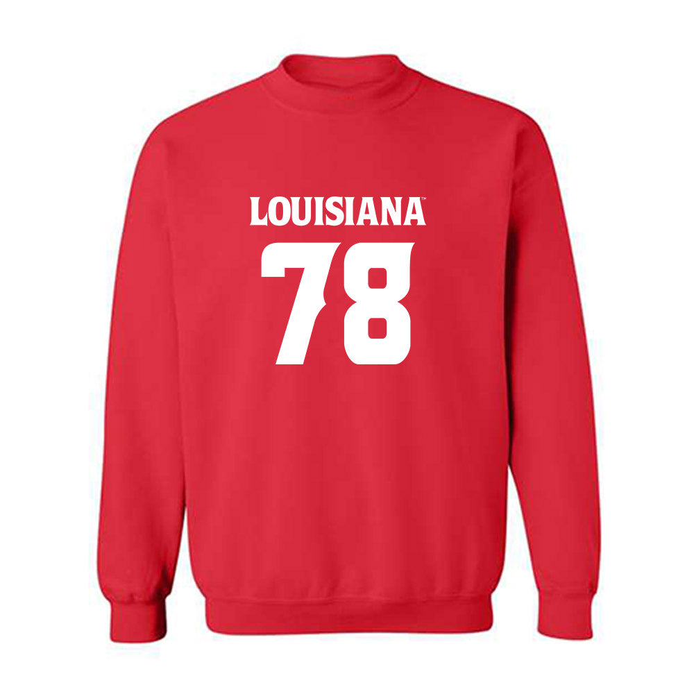 Louisiana - NCAA Football : Michael Bowens Jr. - Sports Shersey Crewneck Sweatshirt-0
