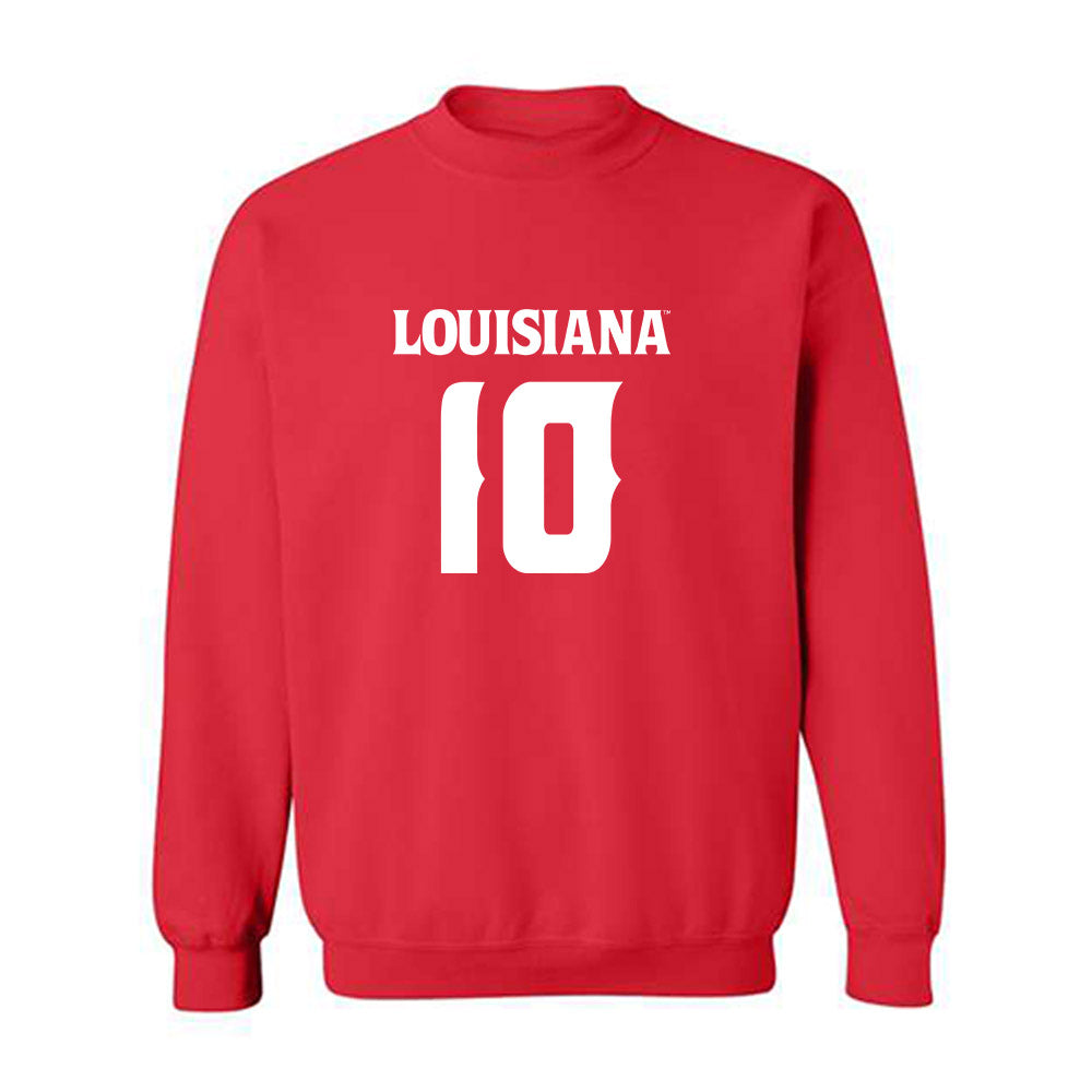 Louisiana - NCAA Football : Avery Demery - Sports Shersey Crewneck Sweatshirt-0