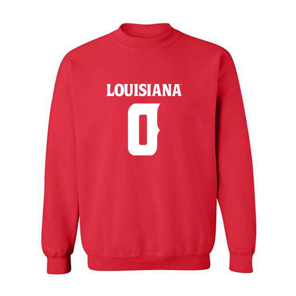 Louisiana - NCAA Football : Priest Ashe - Sports Shersey Crewneck Sweatshirt-0
