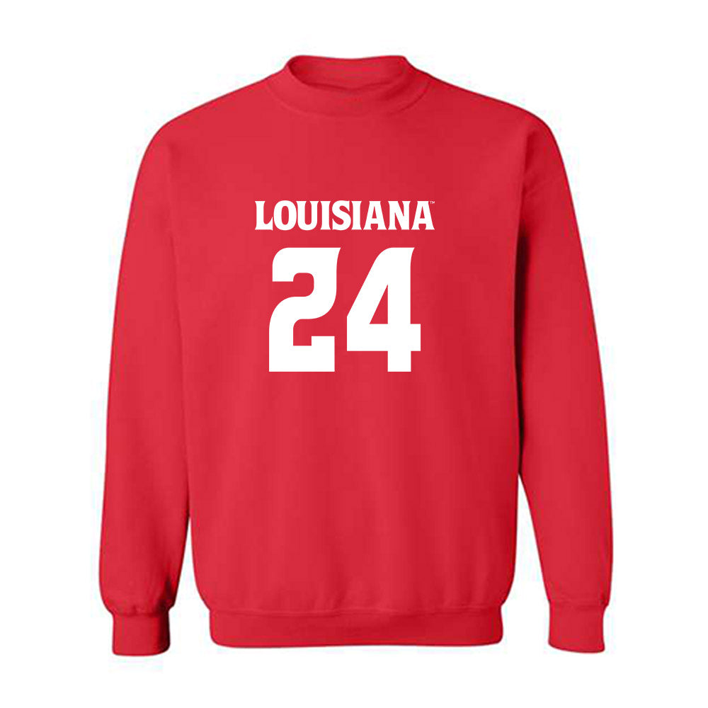 Louisiana - NCAA Football : Steven Blanco - Sports Shersey Crewneck Sweatshirt-0