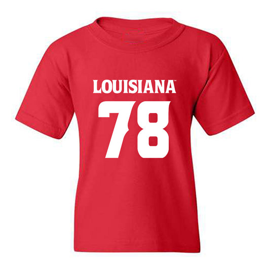 Louisiana - NCAA Football : Michael Bowens Jr. - Sports Shersey Youth T-Shirt-0