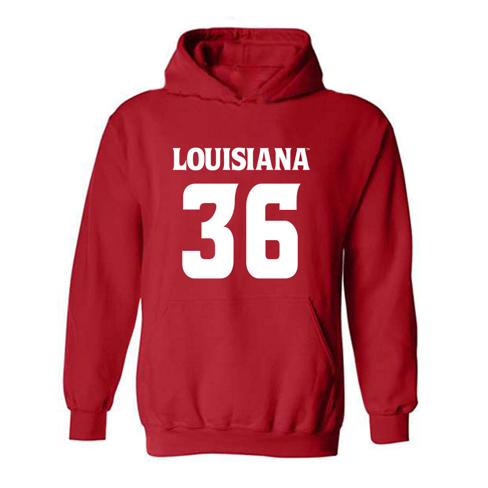 Louisiana - NCAA Football : Devin Franklin - Sports Shersey Hooded Sweatshirt-0