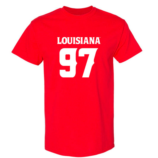Louisiana - NCAA Football : Xavier Waters - Sports Shersey T-Shirt-0