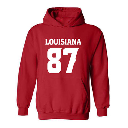 Louisiana - NCAA Football : KeDarius Wade - Sports Shersey Hooded Sweatshirt-0