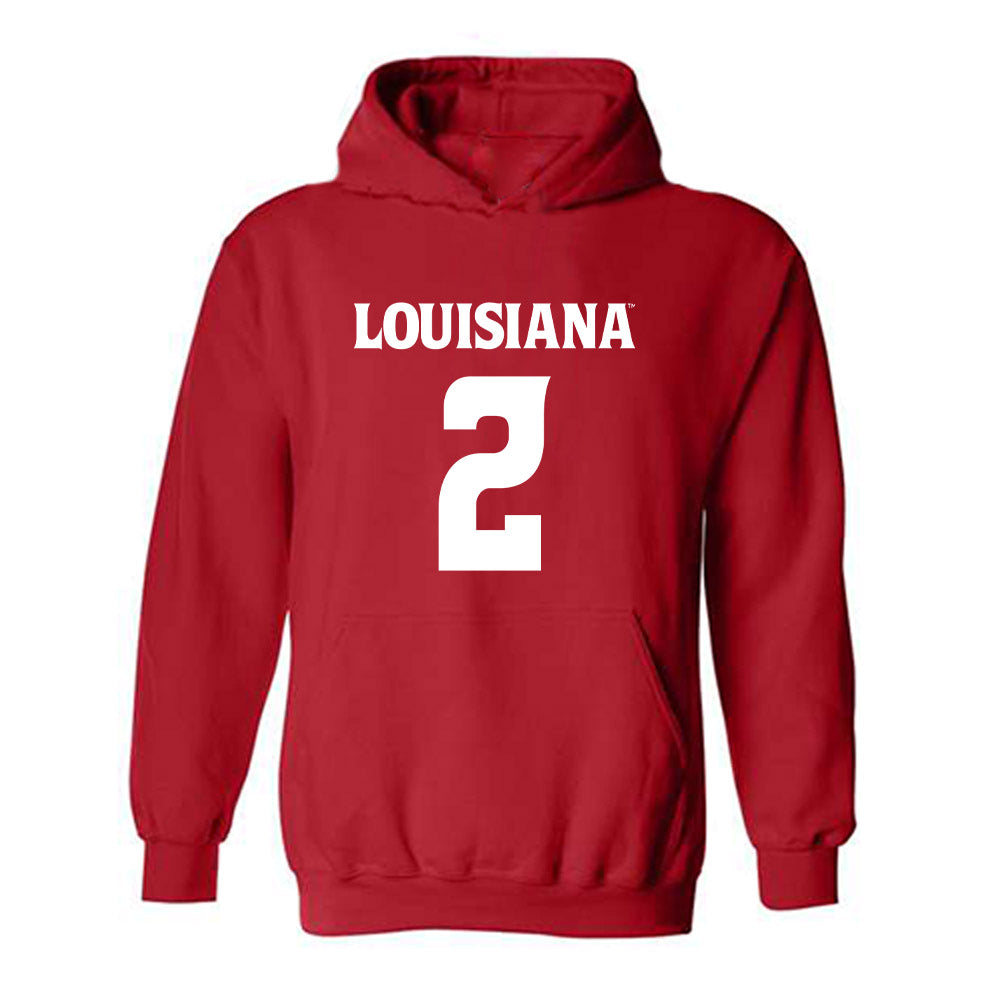 Louisiana - NCAA Football : Ashley Williams - Sports Shersey Hooded Sweatshirt-0