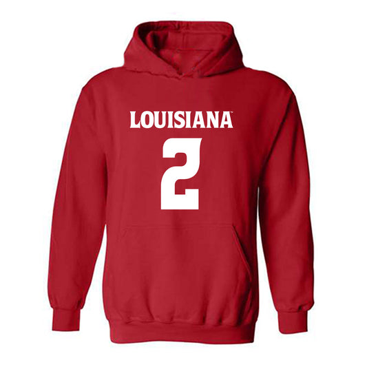 Louisiana - NCAA Football : Ashley Williams - Sports Shersey Hooded Sweatshirt-0