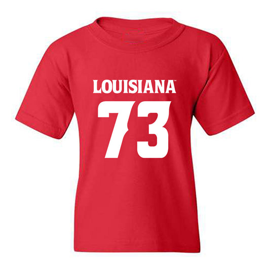 Louisiana - NCAA Football : Jayden McAllister - Sports Shersey Youth T-Shirt-0